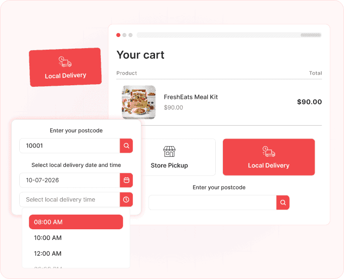 Shopify local delivery scheduling made easy
