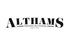 Althams Butchers brand logo