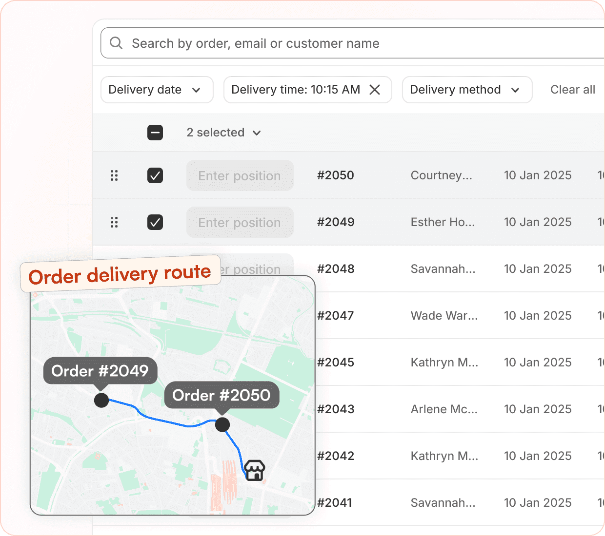 Plan Local Delivery Routes More Easily