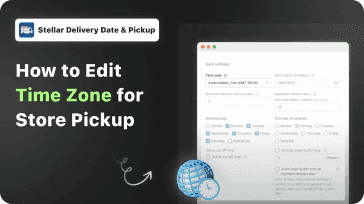 How to Edit Timezone for Store Pickup