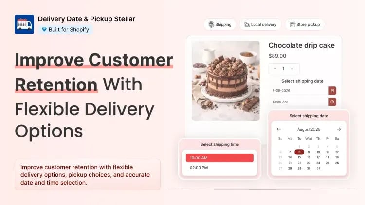 How Shopify Stores Use Flexible Delivery Options to Improve Customer Retention